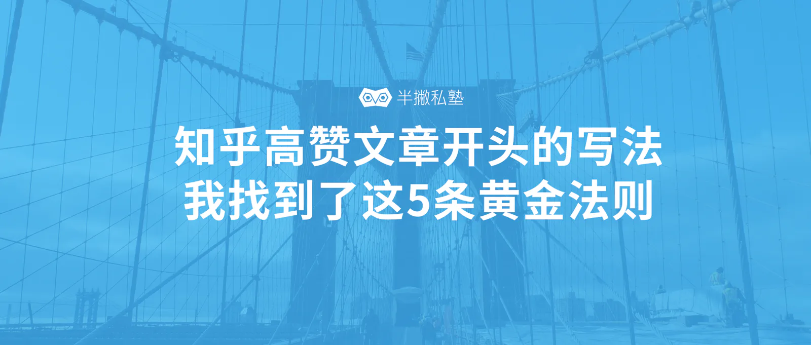 分析了25篇知乎千赞文章,我找到了如何撰写文章开头的5条黄金法则
